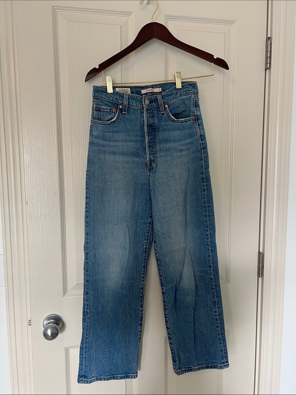 Levi’s ribcage straight - Medium Blue